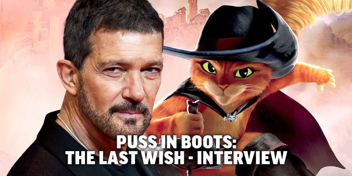 Antonio Banderas on Puss in Boots 2, Shrek 6, & Indiana Jones 5