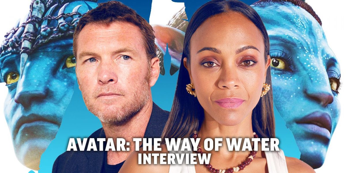 Zoe Saldaña & Sam Worthington Call James Cameron a Fine Wine
