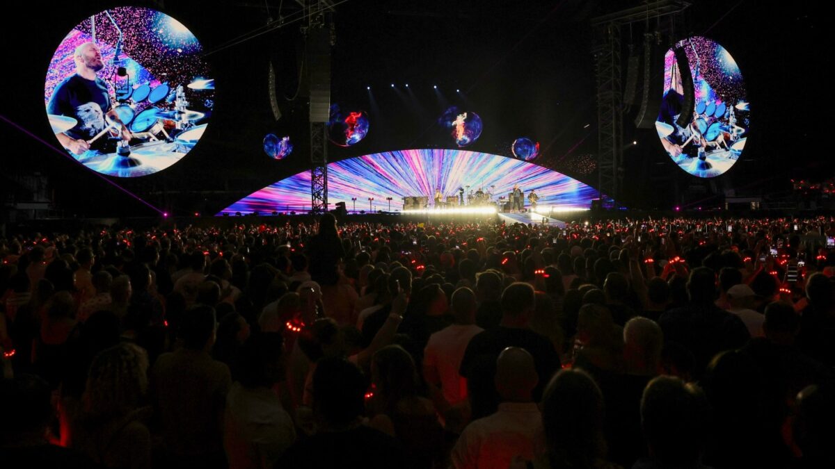 Chris Martin Jokes About Kiss-Cam Scandal at Coldplay Concert