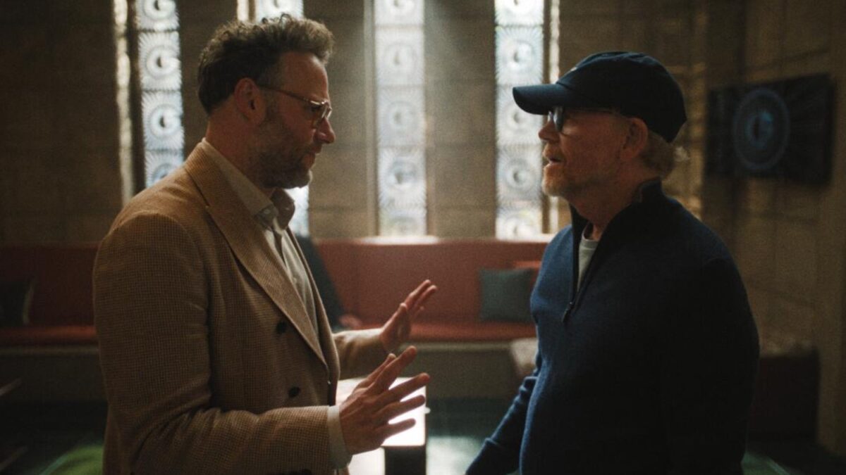 How Seth Rogen Got Ron Howard, Sarah Polley, and Olivia Wilde to Play Wild Versions of Themselves on THE STUDIO — GeekTyrant