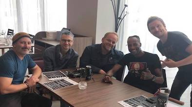 I Float Too With the IT Mini Series Cast in Manchester